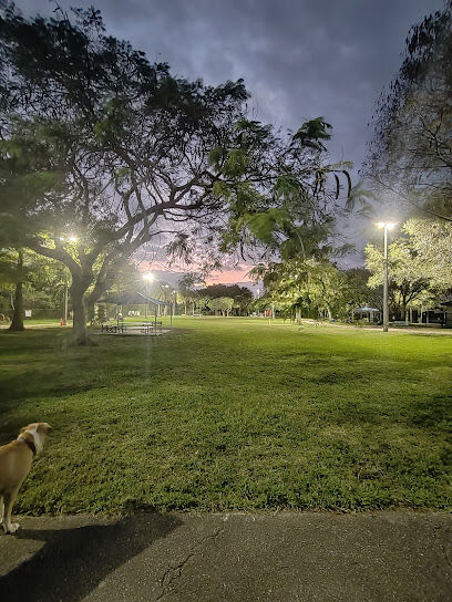 Dog park by kids school